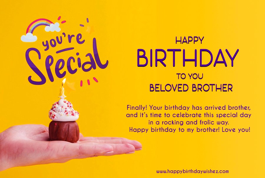 happy birthday brother images
