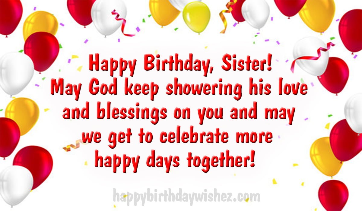 happy birthday sister image