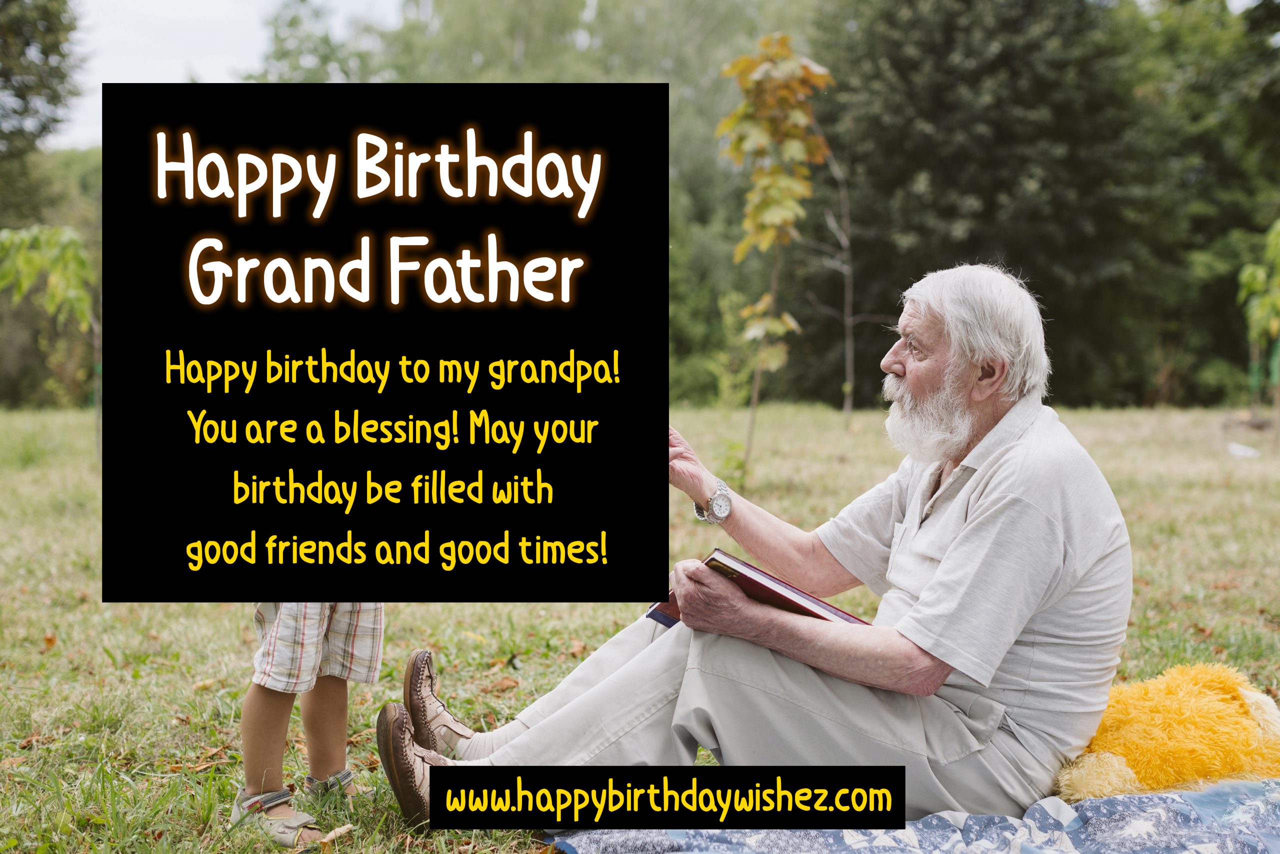 Unique birthday wishes for grandpaa
