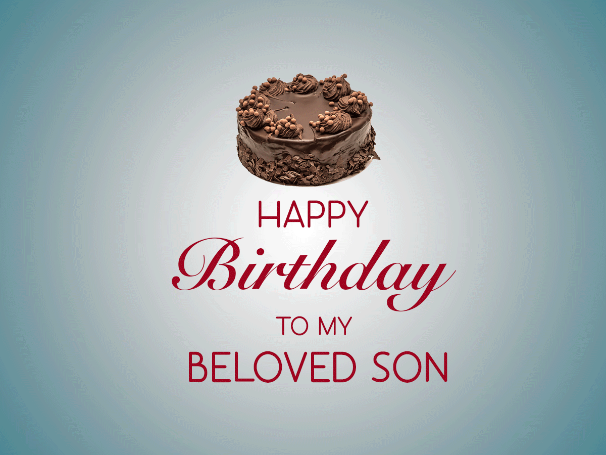 HAPPY BIRTHDAY SON Birthday wishes for son
