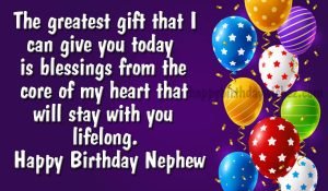 happy birthday nephew image