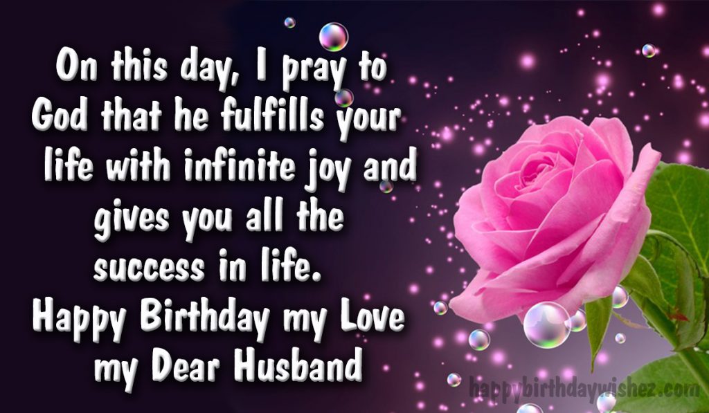 bday wishes for husband