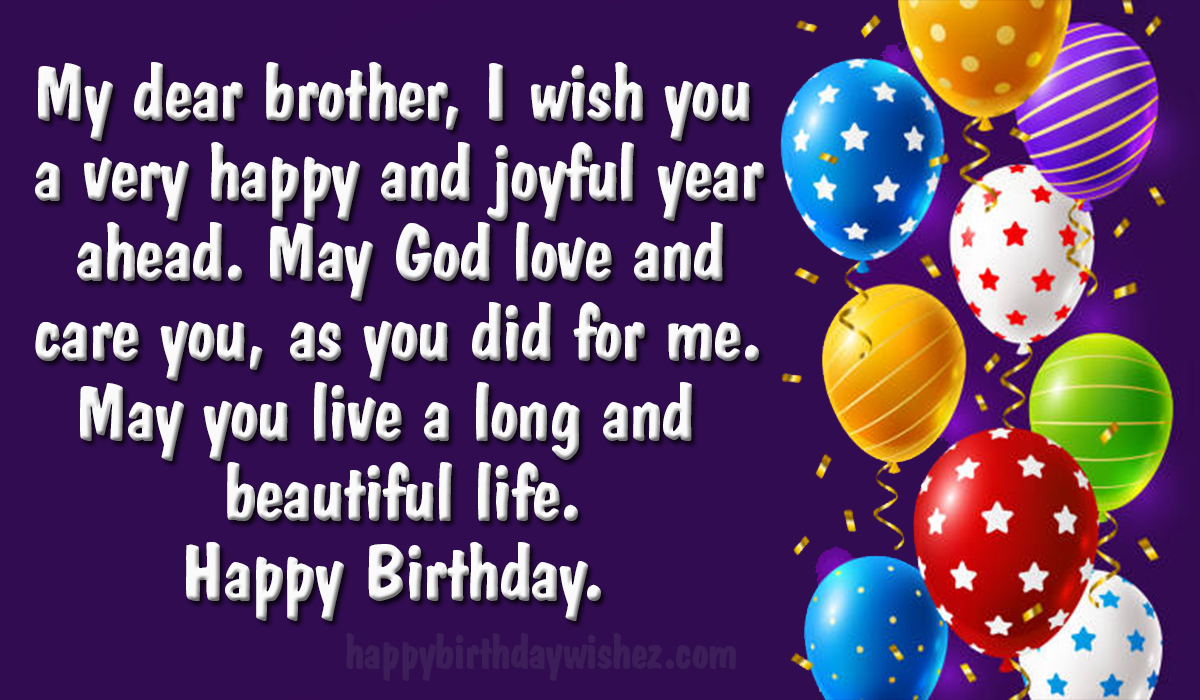 happy birthday wishes for brother