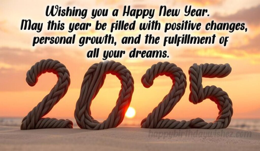 new year 2025 image with greetings