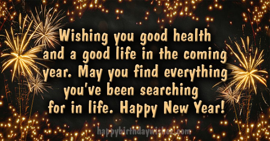new year wishes image