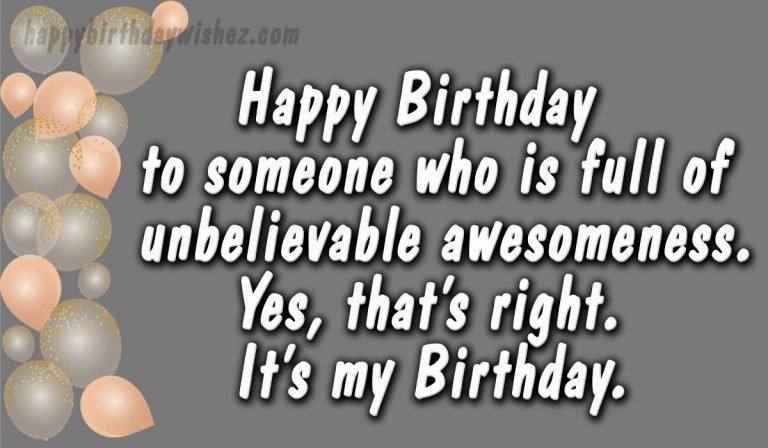 happy birthday to me quotes