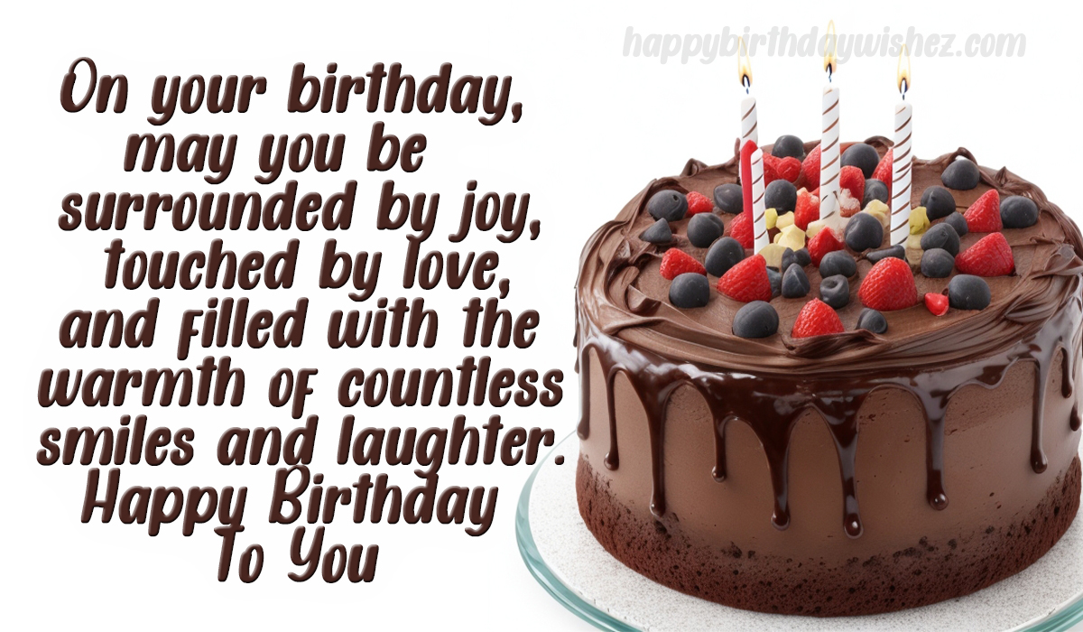 Happy Birthday Quotes, Greetings & Messages With Images