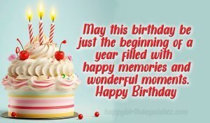 birthday wishes card