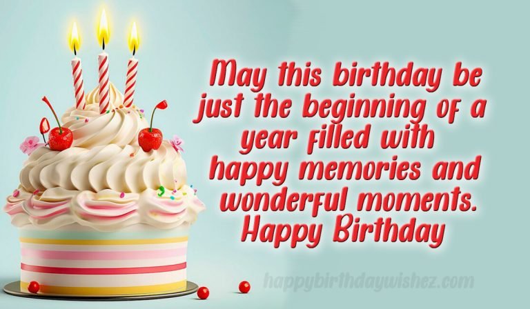 birthday wishes card