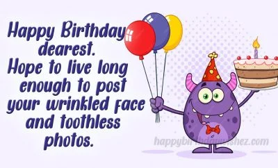 funny birthday card