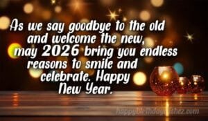 happy new year wishes 2026