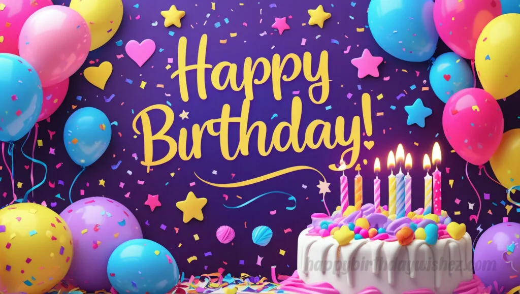birthday greeting card for kids