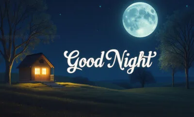 good night image
