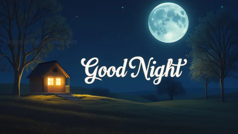 good night image