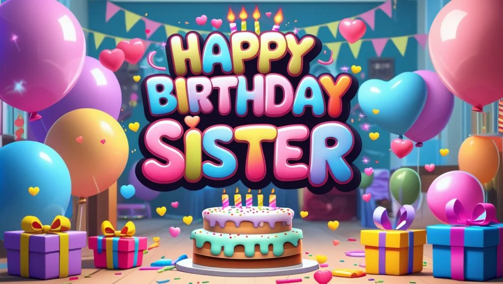 happy birthday sister
