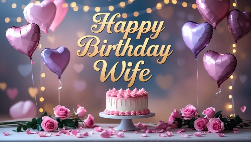 happy birthday to my wife