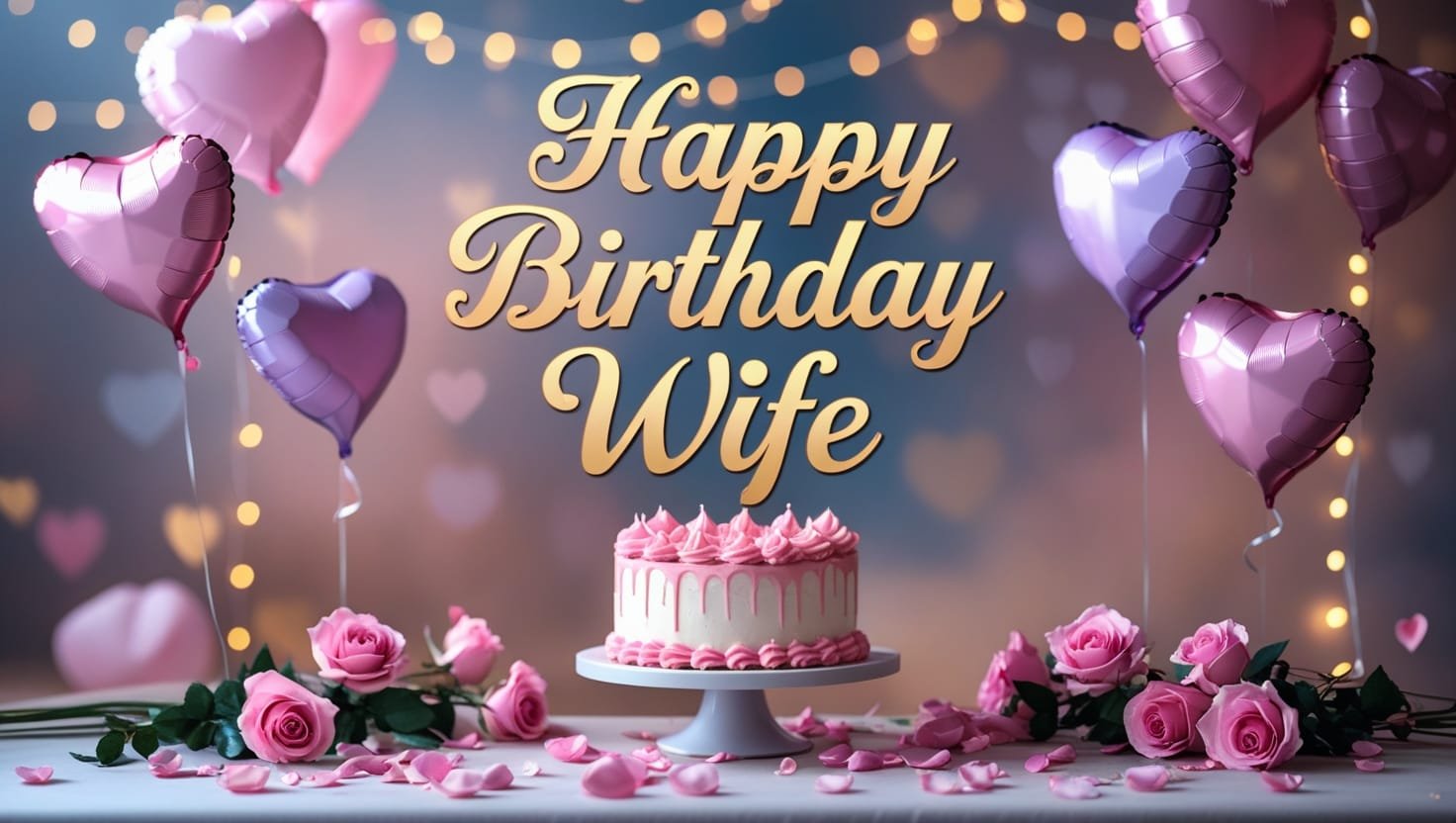 happy birthday to my wife