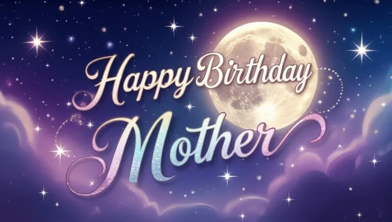 bday card for mother