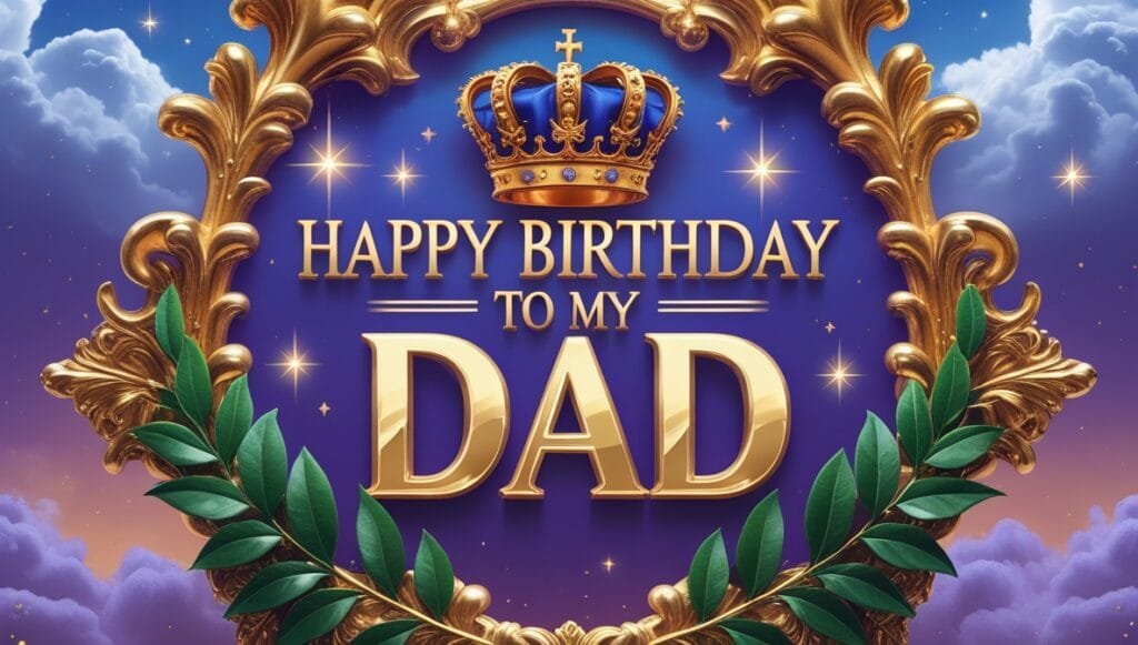 birthday card for dad