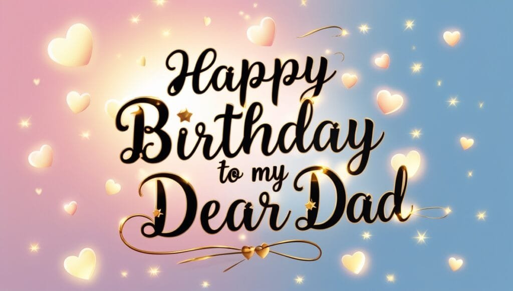 birthday greeting card for dad