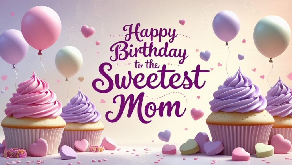 birthday greeting card for mom