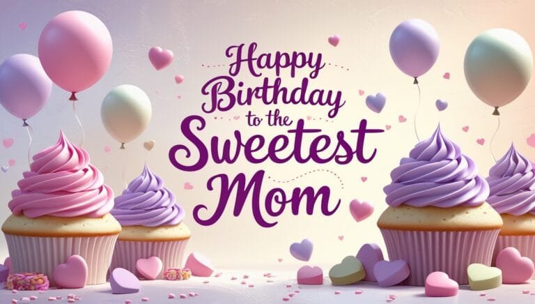 birthday greeting card for mom