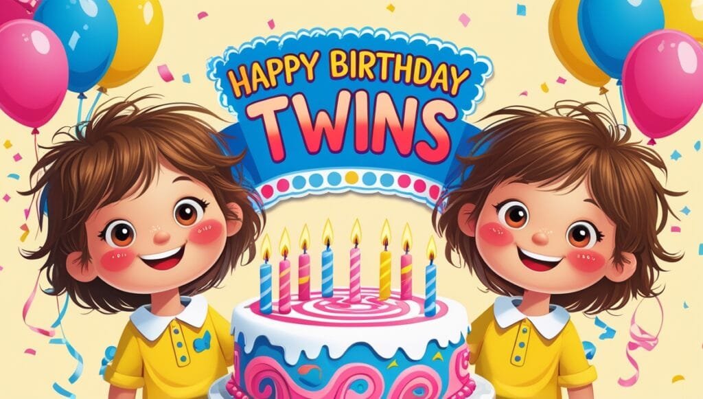 birthday wishes for twins