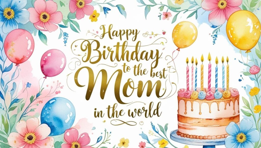 happy birthday to you mom
