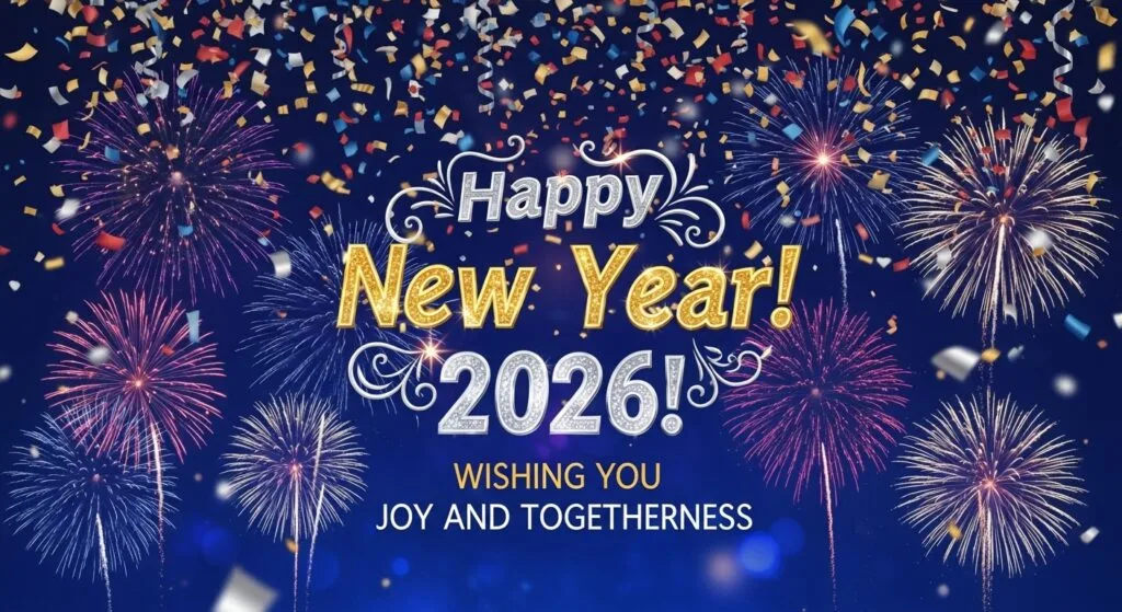 new year picture with message