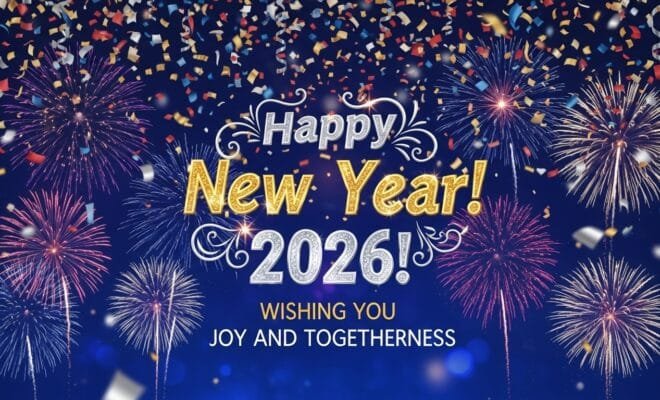 new year picture with message