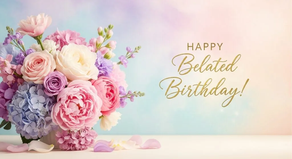 belated happy birthday