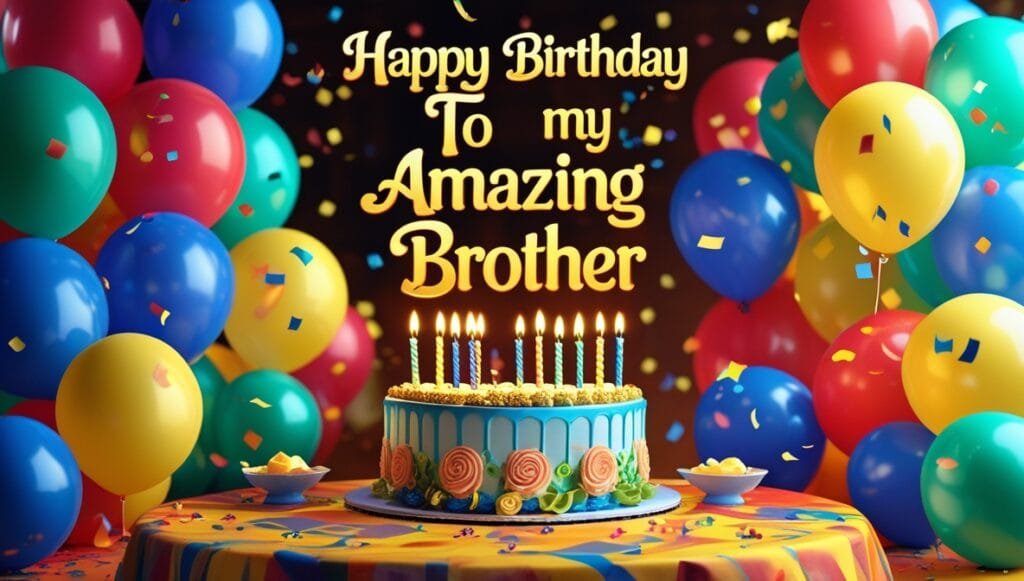 birthday greeting for brother