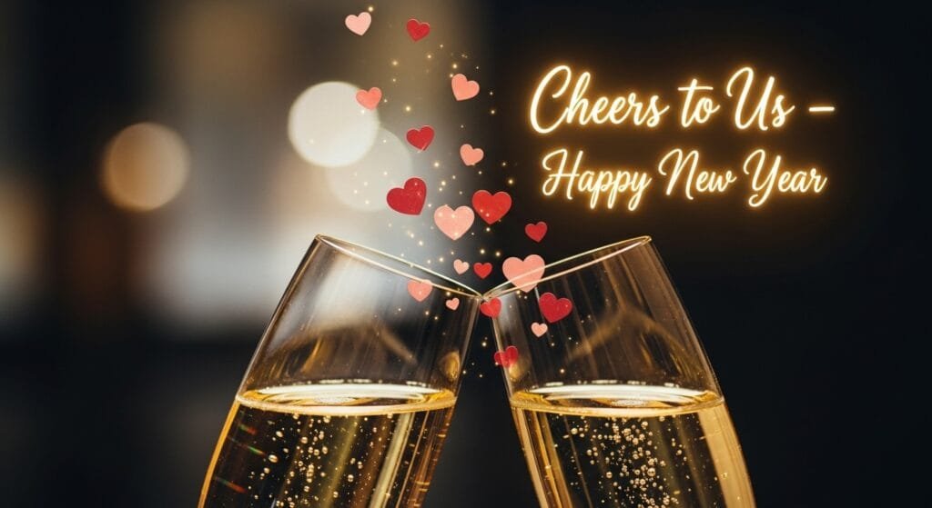 new year 2026 greeting card