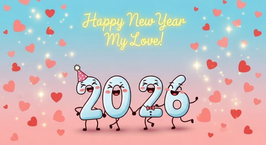 new year 2026 love image