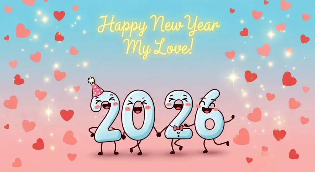 new year 2026 love image
