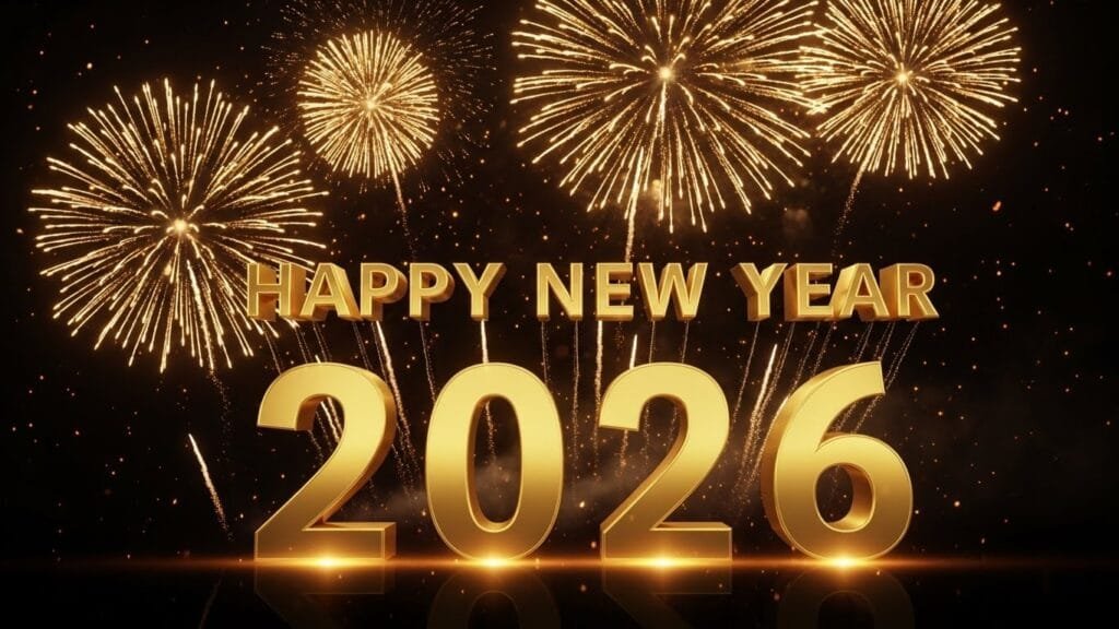 beautiful new year card