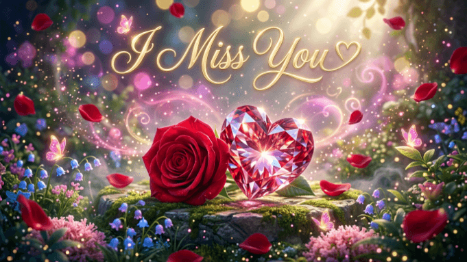 I Miss You Message