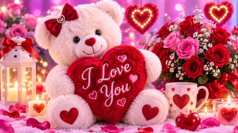 I Love You ❤️ – Beautiful Love Messages, Romantic Wishes & Cute Images
