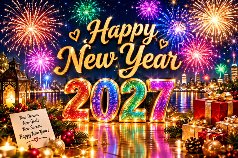 Happy New Year 2027 β Wishes, Images, Quotes & Greetings π